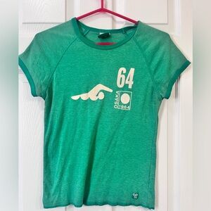 TNA Green Graphic Short Sleeve Tee
